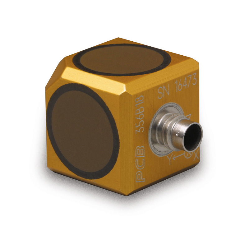 356B18 Triax Accelerometer, high sensitivity